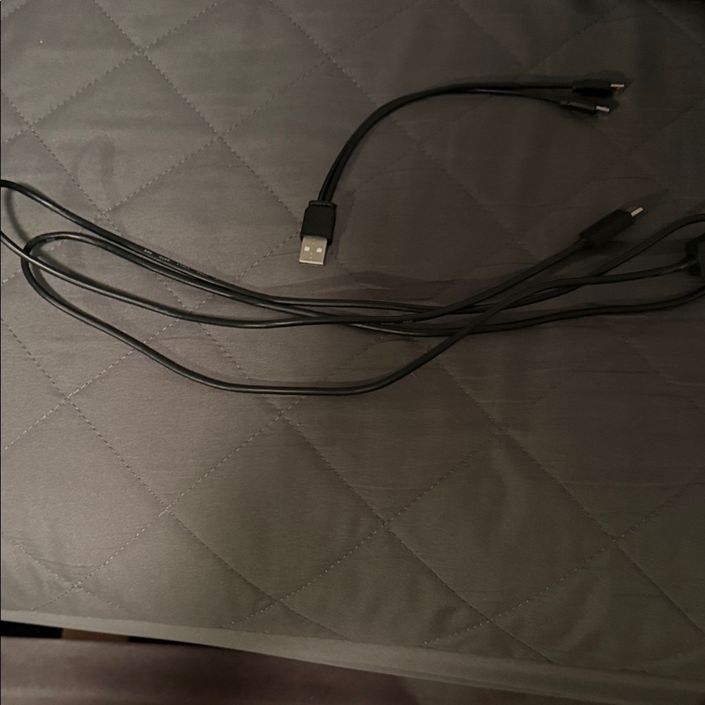 2 USB-A To USB-C Cables, Can Charge 3 iPhone 17 Pro Max’s At The Same Time